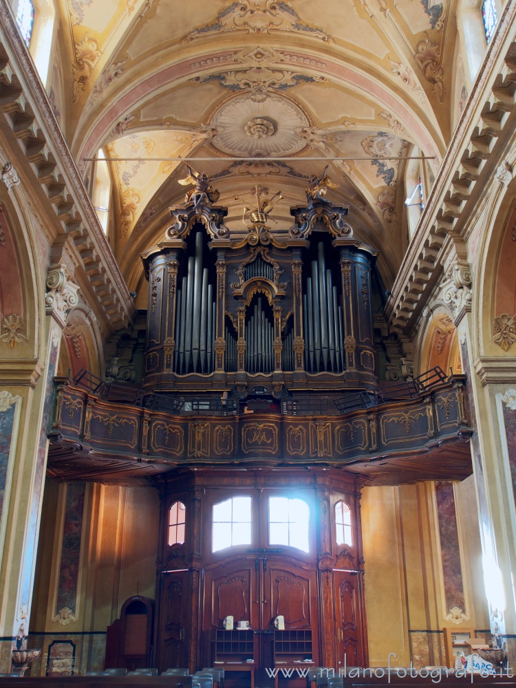 Vimercate (Monza e Brianza) - Controfacciata del Santuario della Beata Vergine del Rosario